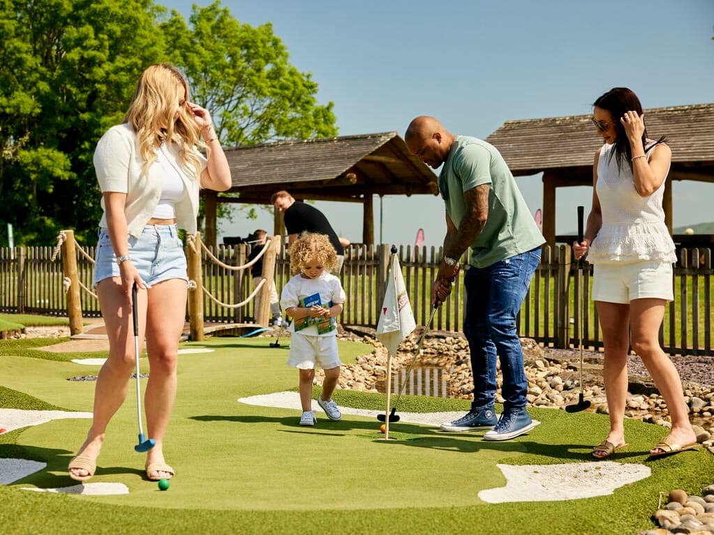 Adventure Golf for Four People - 18 Holes