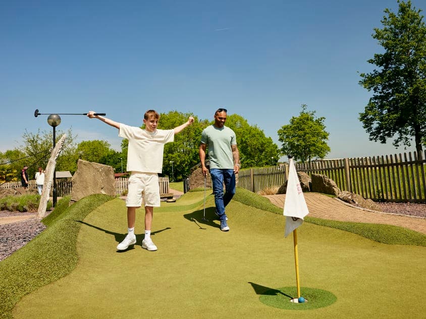 Adventure Golf for Two People - 18 Holes